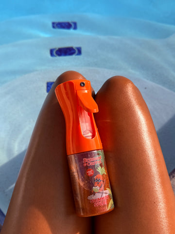 Bronzed Shimmer Tanning Oil Spray